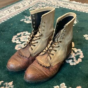 Mens Artiat 8” Lace Up Boots